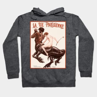 Cover of La Vie Parisienne: Bacchante riding a Centaur Hoodie